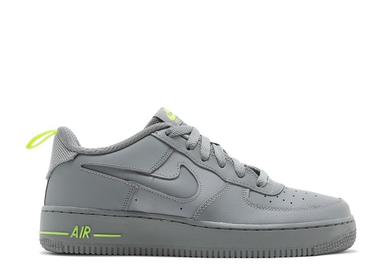 Nike Air Force 1 '07 LV8 GS 'Particle Grey Volt' | Kid's Size 5