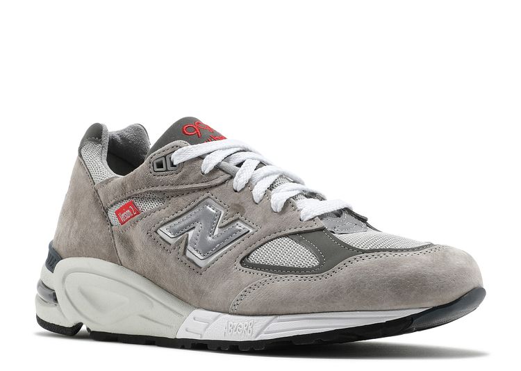 990v2 Made In USA 'Grey' - New Balance - M990VS2 - grey/white