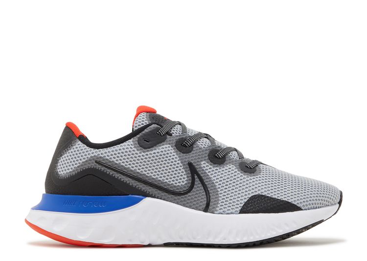 nike renew run white racer blue