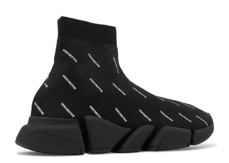 Shop Balenciaga Speed Sneaker In Recycled Knit And Fake Fur, 54% OFF