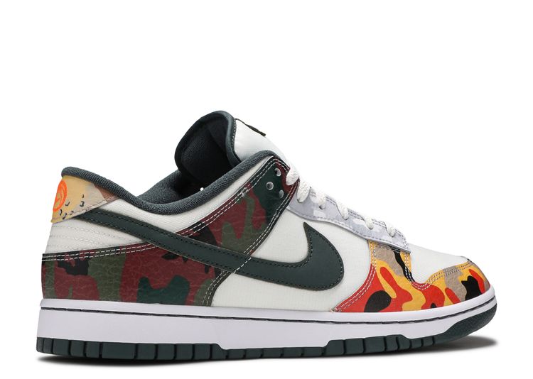 Dunk Low SE 'Sail Multi Camo' - Nike - DH0957 100 - sail/vintage ...