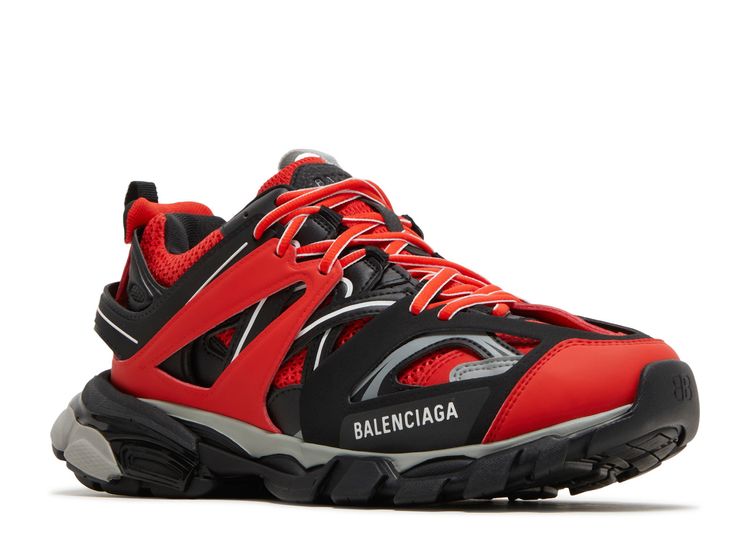 Balenciaga Track Sneakers Red/Black/Yellow Release