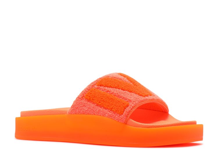 adidas slides ivy park screaming orange