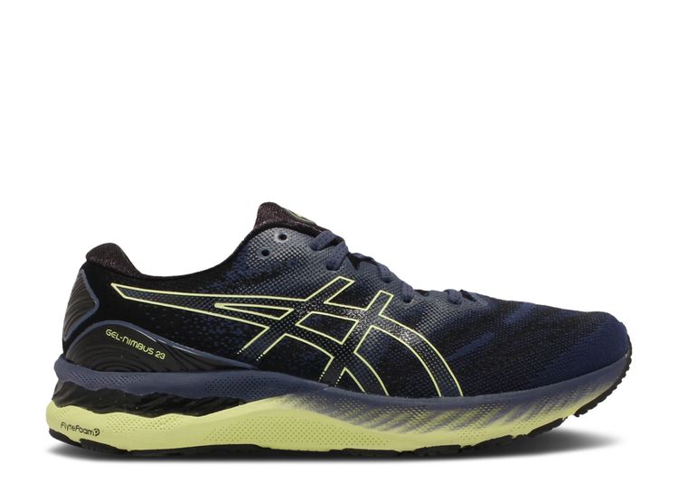 Gel Nimbus 23 'Thunder Blue Glow Yellow' - ASICS - 1011B004 407 ...