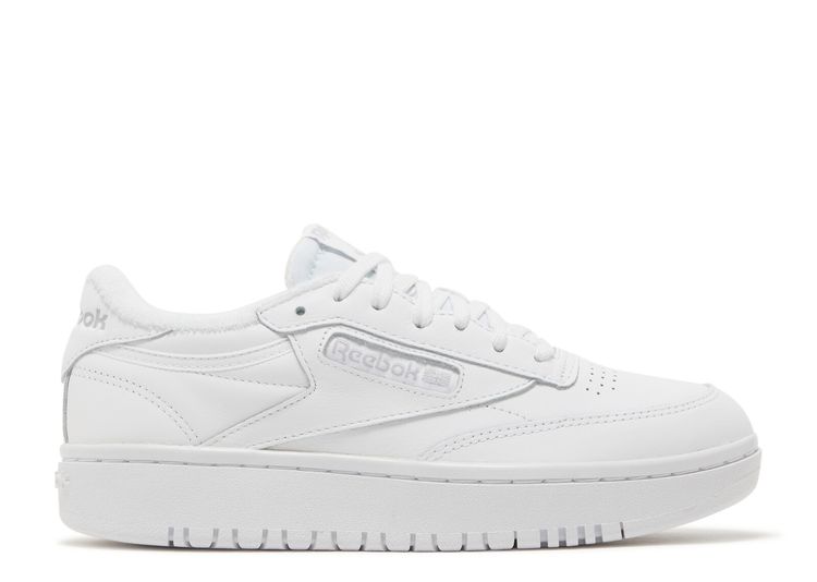 Wmns Club C Double 'White Cold Grey' - Reebok - GW0854 - footwear white ...