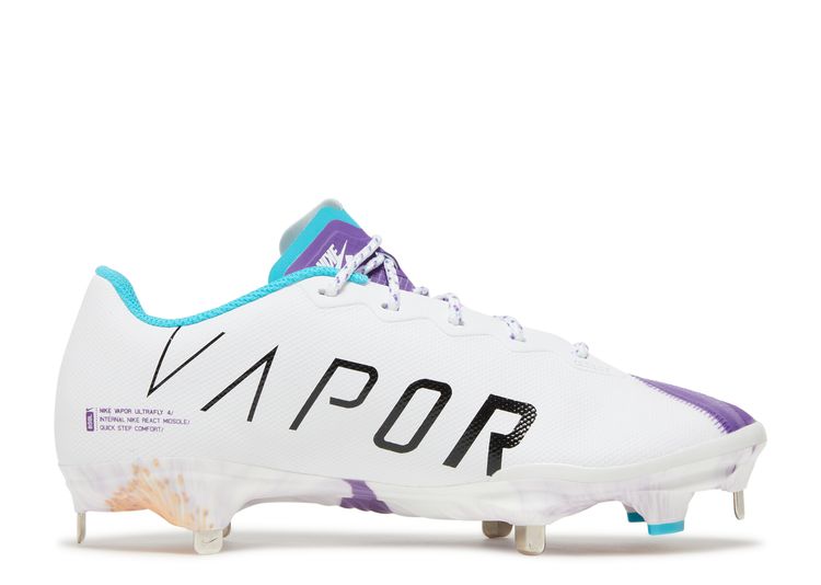 React Vapor Ultrafly Elite 4 'Hyper Grape' - Nike - DA0701 101 -  white/peach cream/hyper royal/hyper grape