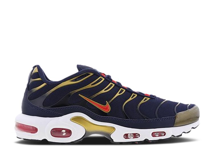 Air Max Plus OG 'Olympic' Nike - DH4682 - obsidian/metallic gold/white/comet red | Club
