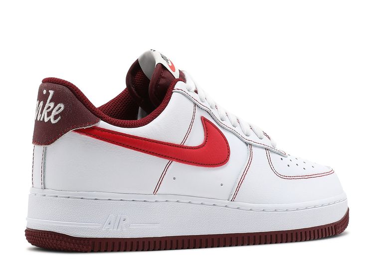 Air Force 1 '07 'White University Red' - Nike - DA8478 101 - white/team ...