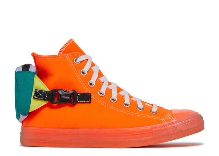 Chuck Taylor All Star Buckle Up High 'Total Orange' - Converse ...