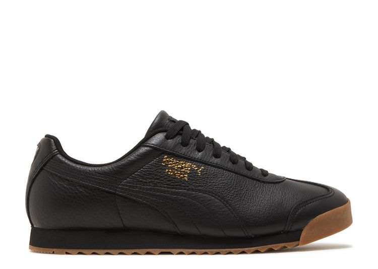 Roma Classic 'Black Gum' - Puma - 366408 02 - puma black/team gold ...