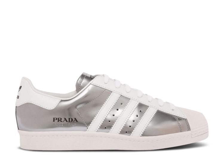 Prada X Superstar 'Silver Metallic' - Adidas - 2EG321 3L97 F0Q9W