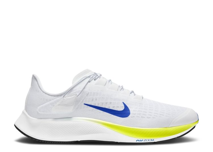 Air Zoom Pegasus 37 FlyEase 'White Racer Blue Cyber' - Nike - CK8474 ...