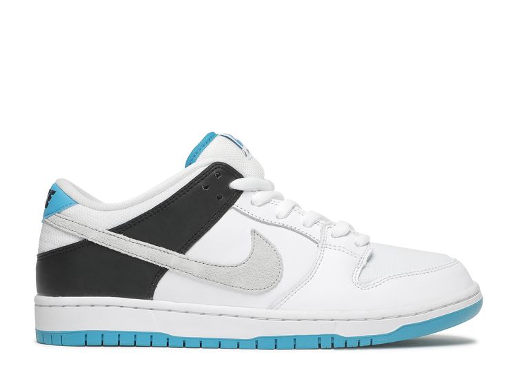 nike sb dunk low pro white blue