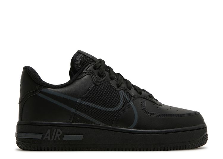 Air Force 1 React GS 'Black' - Nike - CD6960 003 - black/anthracite ...