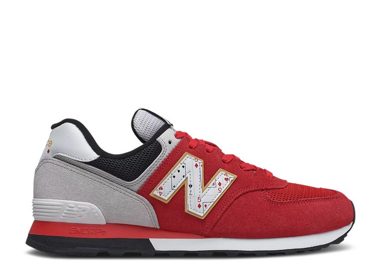 574 'Playing Card Red Summer Fog' - New Balance - ML574WI2 - red/summer ...