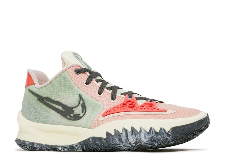 Kyrie Low 4 'Pale Coral' - Nike - CW3985 800 - pale coral/iron grey ...