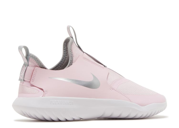 Flex Runner GS 'Pink Foam Metallic Silver' - Nike - AT4662 609 - pink ...