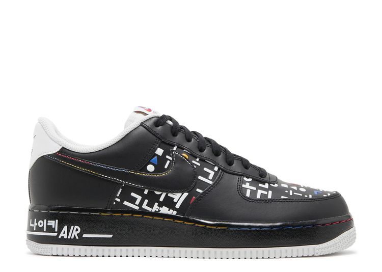 Nike Air Force 1 Low '07 LV8 Hangul Day Black