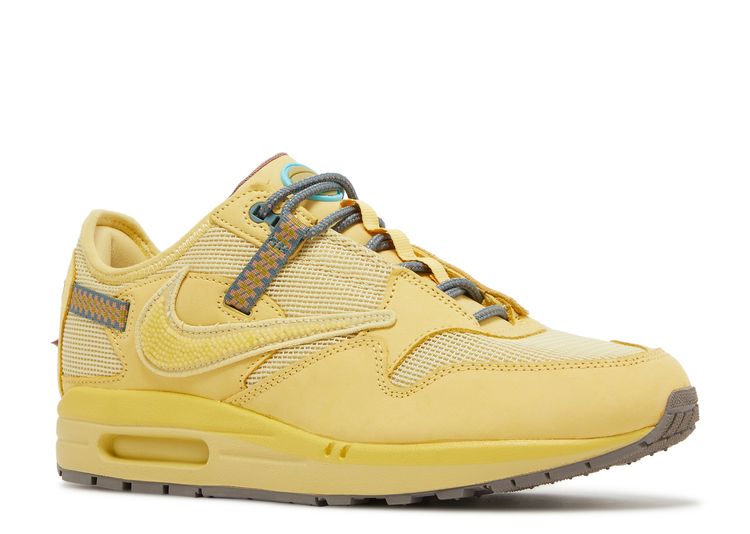 Travis Scott X Air Max 1 'Saturn Gold' - Nike - DO9392 700 - saturn  gold/tea tree mist/tent | Flight Club