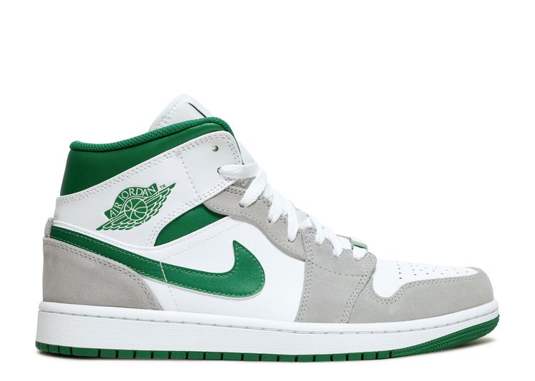 air jordan 1 pine green mid