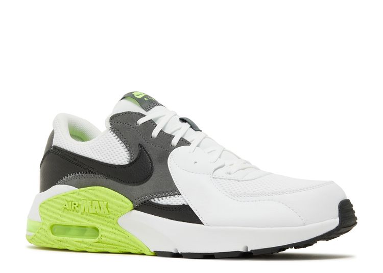 Air Max Excee 'White Grey Volt' - Nike - CD4165 114 - white/iron grey ...