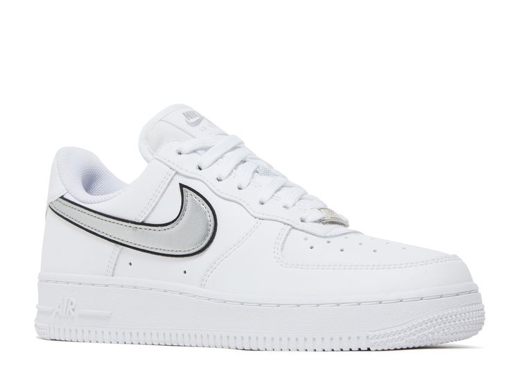 Nike Air Force 1 Low Essential White Metallic Silver