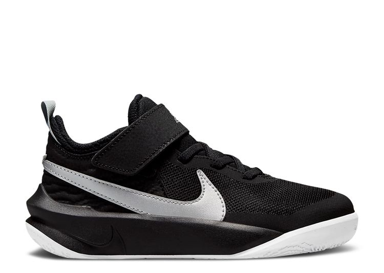 Team Hustle D10 PS 'Black Metallic Silver' - Nike - CW6736 004 - black ...