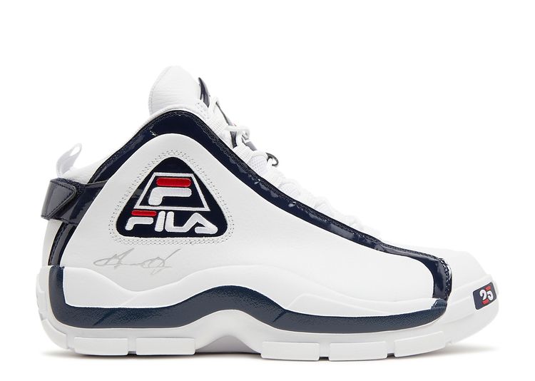 Grant Hill 2 Shoes White + Red Colorway