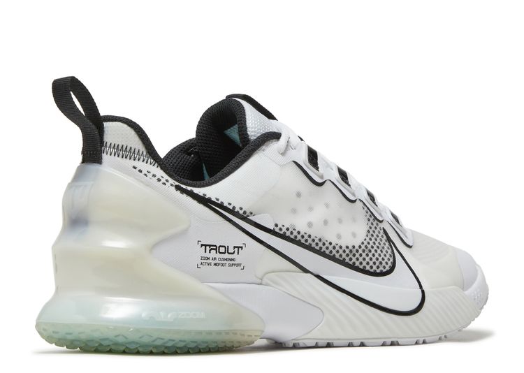 Force Zoom Trout LTD TF 'White Black' - Nike - CZ5916 102 - white/light ...