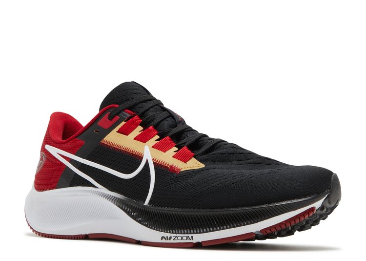 Nike Nfl X Air Zoom Pegasus 38 'san Francisco 49ers' in Black for Men