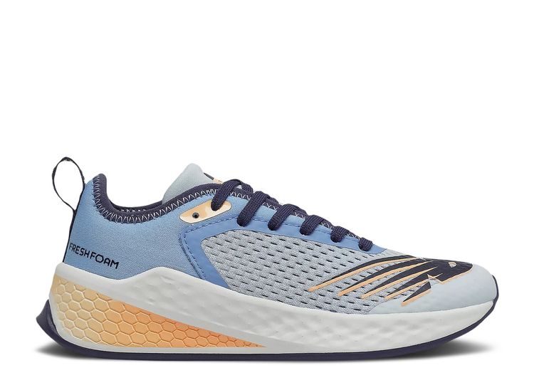 Fresh Foam Fast V2 Big Kid Wide 'Morning Tide Light Mango' New Balance YKFSTBB2 W morning