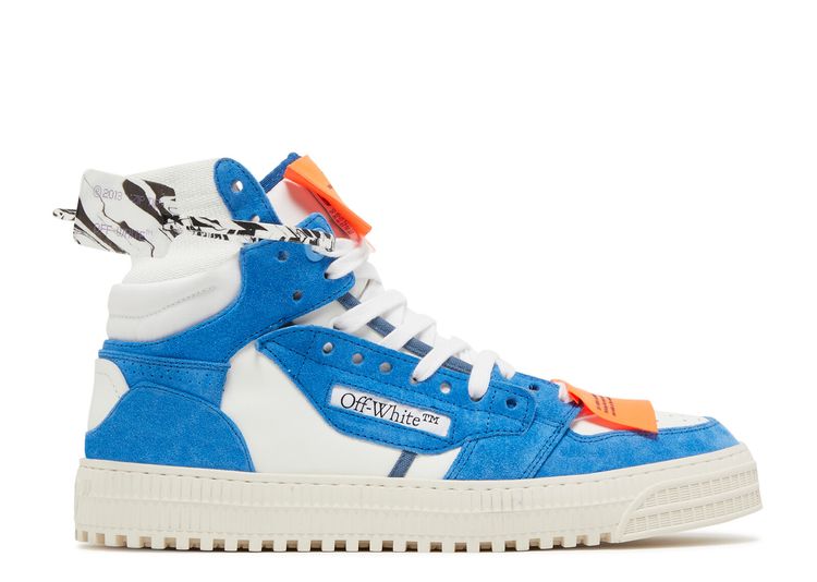 Off White Off Court 3.0 High 'White Blue' - Off White ...