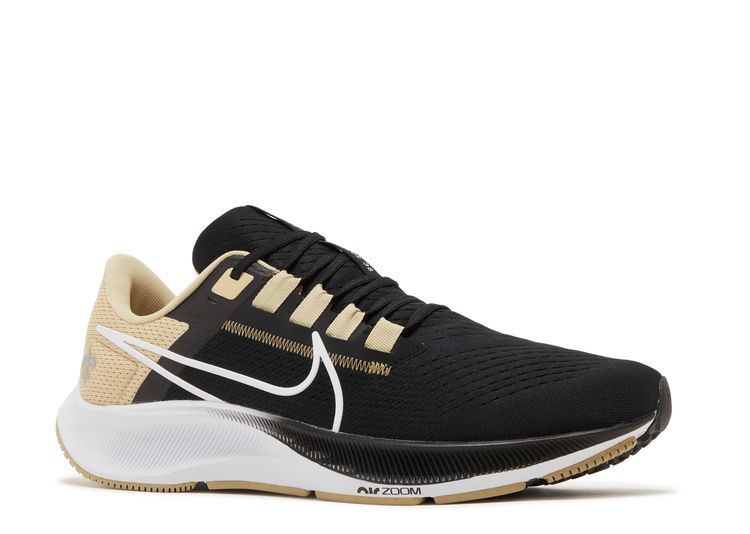 NEW Men's (SELECT SZ) Nike Air Zoom Pegasus 38 NFL NEW ORLEANS SAINTS  DJ0853-001