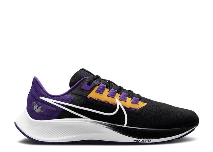 Men's Minnesota Vikings Nike Purple/White Air Zoom Pegasus 36 Running Shoes