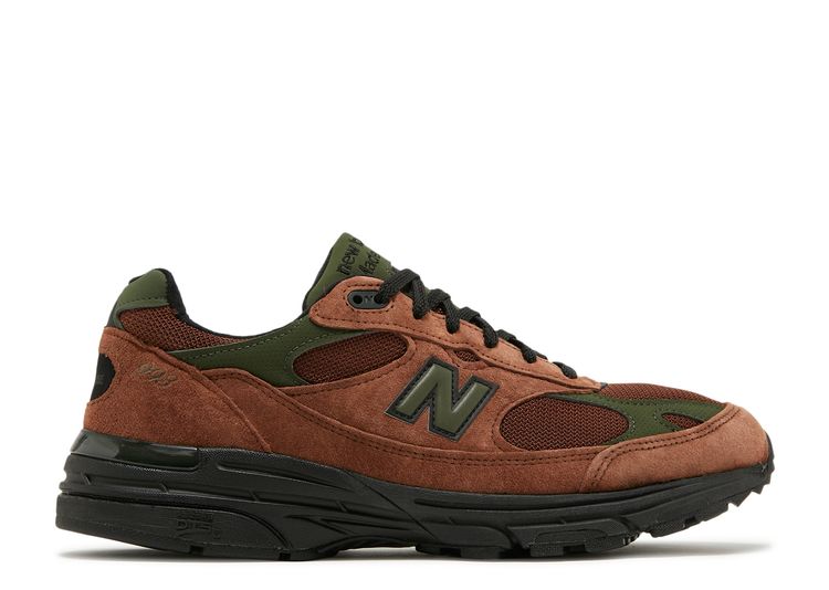 new balance green and brown