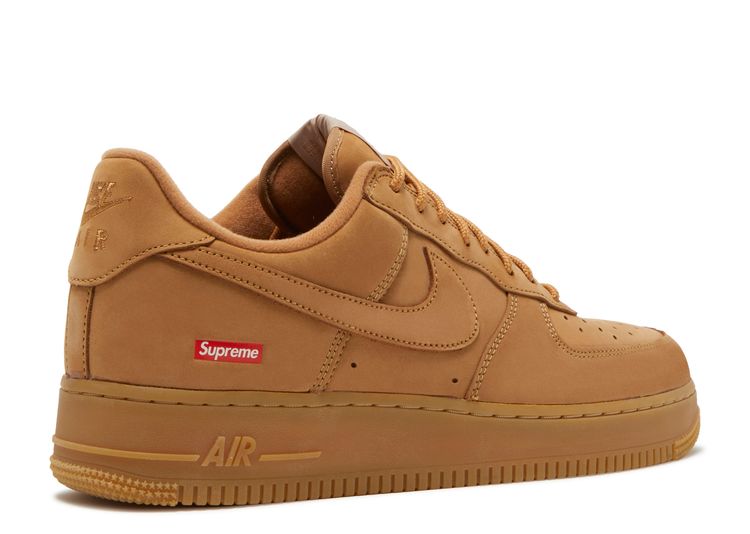 Supreme X Air Force 1 Low SP 'Box Logo Wheat' - Nike - DN1555 200