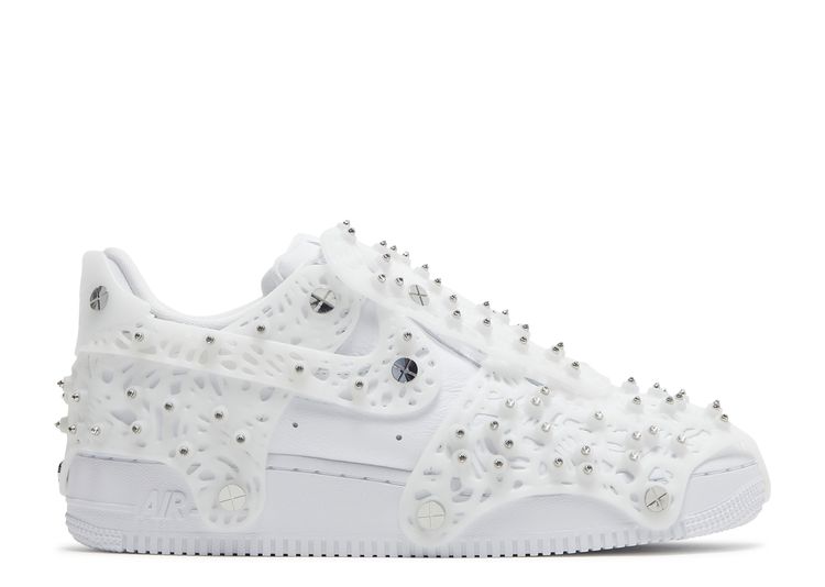 Nike Air Force 1 Low Swarovski Retroreflective Crystals White (Women's) -  CV7668-100 - US