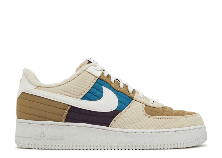 Nike Air Force 1 '07 LV8 Hemp/Coconut Milk/Baroque Brown Men's Shoes, Size: 8