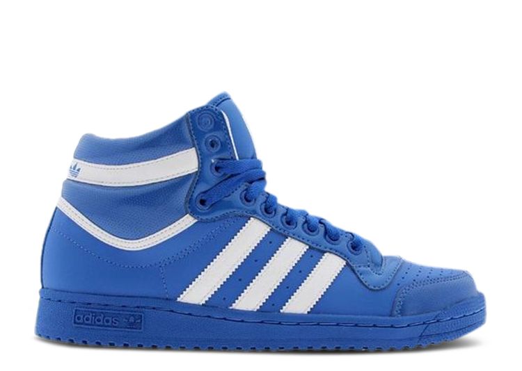 Top Ten High 'Blue' - Adidas - G17746 - blue/running white/blue ...