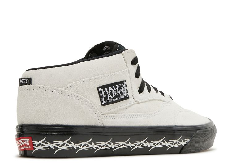 Supreme x Half Cab 'Barbed Wire - White'