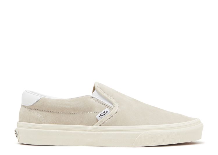 Slip On 59 'Pig Suede Oatmeal' - Vans - VN0A38GU94V - oatmeal/snow ...