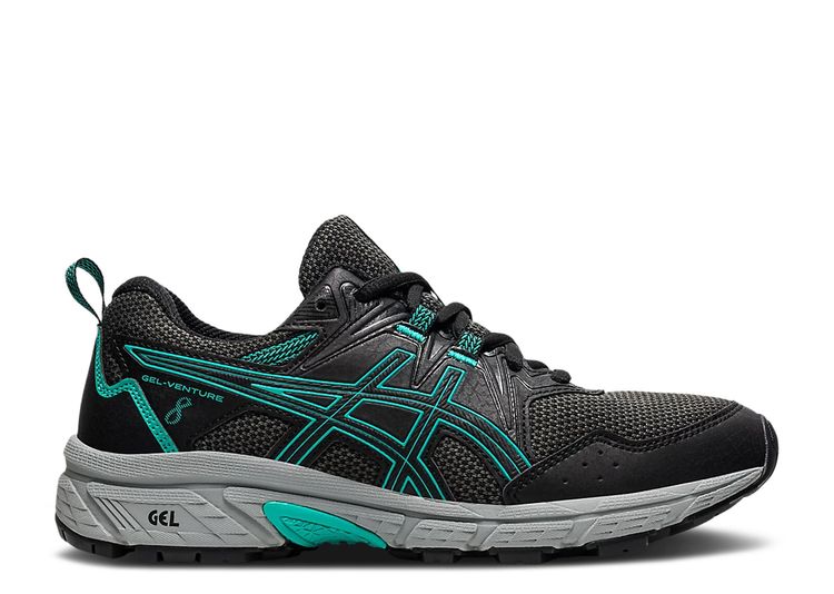 Gel Venture 8 GS 'Black Baltic Jewel' - ASICS - 1014A141 004 - black ...