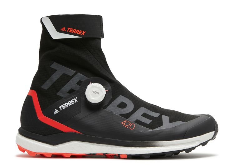 Terrex Agravic Tech Pro Trail 'Black Solar Red' - Adidas - FU7634 ...