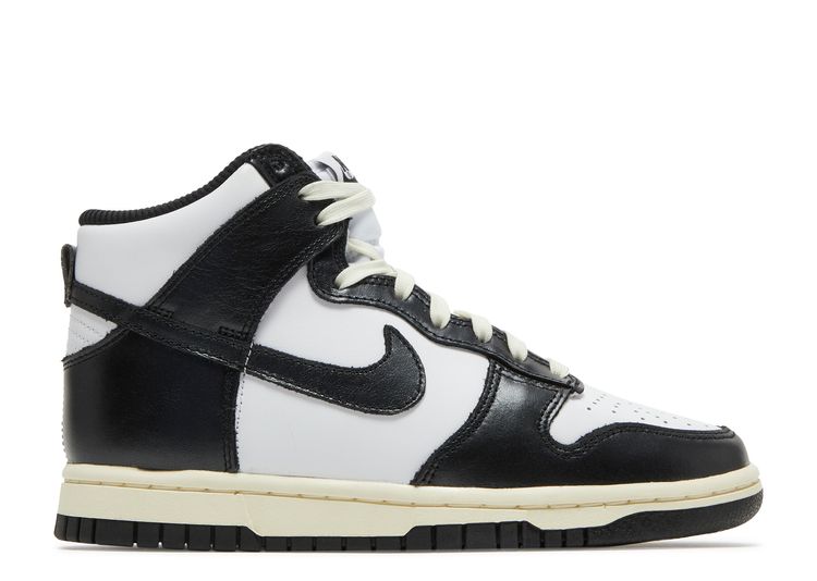 Wmns Dunk High 'Vintage Black' - Nike - DQ8581 100 - black/white