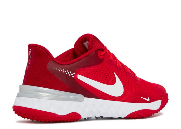 Alpha Huarache Elite 2 Mid 'University Red' - Nike - AJ6874 601 -  university red/white/gym red