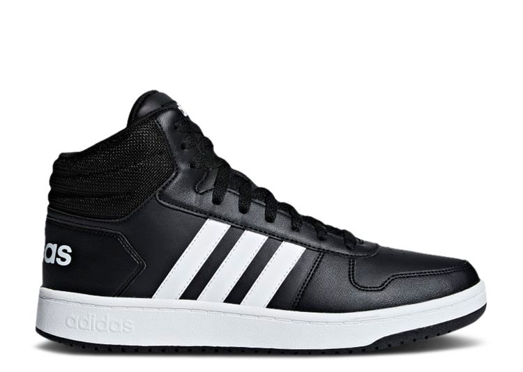 Hoops 2.0 Mid 'Black White' - Adidas - BB7207 - core black/cloud white ...