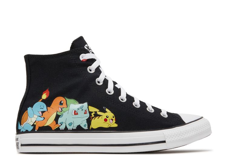 Pokemon X Chuck Taylor All Star High 'First Partners' - Converse ...