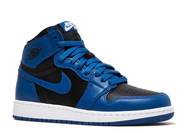 Air Jordan 1 Retro High OG GS 'Dark Marina Blue' - Air Jordan - 575441 ...