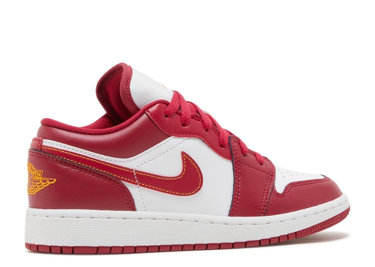 Air Jordan 1 Low GS 'Cardinal Red' - Air Jordan - 553560 607