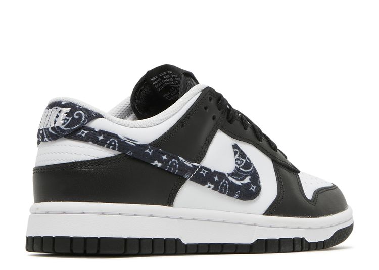 NIKE WMNS DUNK LOW BLACK PAISLEY【24cm】